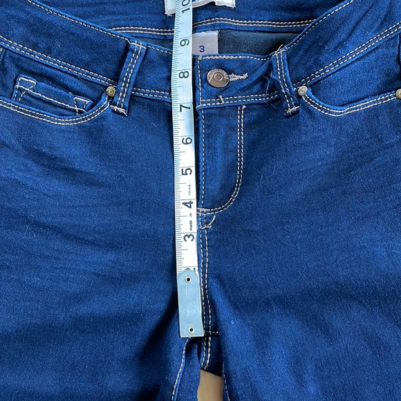 Mid Rise 26 Bermuda Jean Shorts - Picture 2 of 8